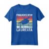Finalmente Mi Ho Laureata - Maglietta Studente Studiare - Ideale Regalo per Laureati - Leggera e Divertente