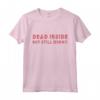 HapTiger Maglietta Emo Goth - Design Divertente con Slogan Sarcastico - Regalo per la Moda Alternativa