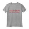 HapTiger Maglietta Emo Goth - Design Divertente con Slogan Sarcastico - Regalo per la Moda Alternativa