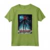 HapTiger 4 Demogorgon Mountain Walk T-Shirt - Officially Licensed Apparel for Men, Women, Boys, and Girls - Featuring Eleven, Hopper, Demobat, Vecna