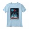 HapTiger 4 Demogorgon Mountain Walk T-Shirt - Officially Licensed Apparel for Men, Women, Boys, and Girls - Featuring Eleven, Hopper, Demobat, Vecna