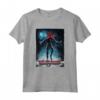 HapTiger 4 Demogorgon Mountain Walk T-Shirt - Officially Licensed Apparel for Men, Women, Boys, and Girls - Featuring Eleven, Hopper, Demobat, Vecna