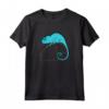 Fibonacci Chameleon - Da Vinci I Geometria Sacra Maglietta - Sacred Geometry T-shirt for Math and Art Enthusiasts