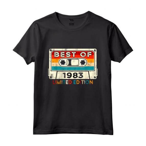 Vintage 1983 - Best of 1983 - Edizione Limitata Maglietta Compleanno 38 Anni Uomo Donna - Regalo Originale del 1983