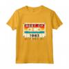 Vintage 1983 - Best of 1983 - Edizione Limitata Maglietta Compleanno 38 Anni Uomo Donna - Regalo Originale del 1983