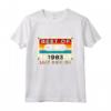 Vintage 1983 - Best of 1983 - Edizione Limitata Maglietta Compleanno 38 Anni Uomo Donna - Regalo Originale del 1983