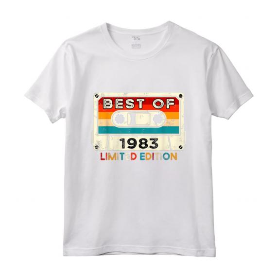 Vintage 1983 - Best of 1983 - Edizione Limitata Maglietta Compleanno 38 Anni Uomo Donna - Regalo Originale del 1983