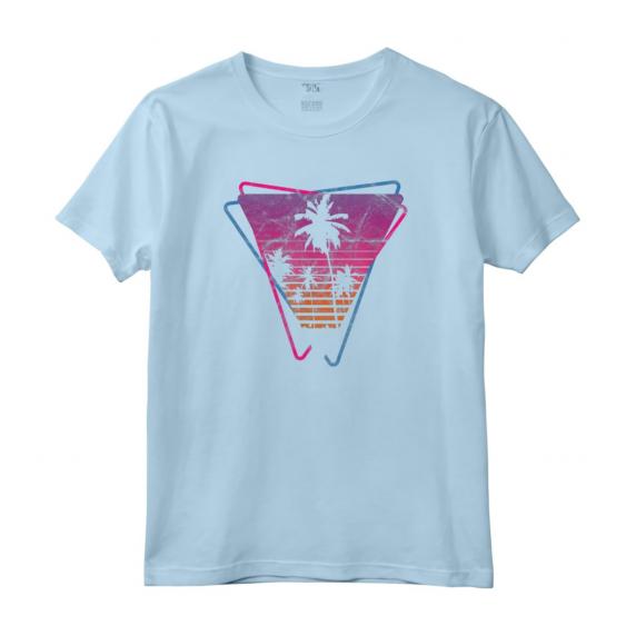HapTiger Miami 80s Maglietta - Design Retrowave Synthwave Vintage - Regalo Natale Compleanno