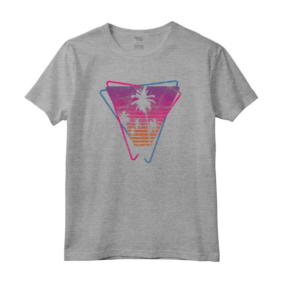 HapTiger Miami 80s Maglietta - Design Retrowave Synthwave Vintage - Regalo Natale Compleanno