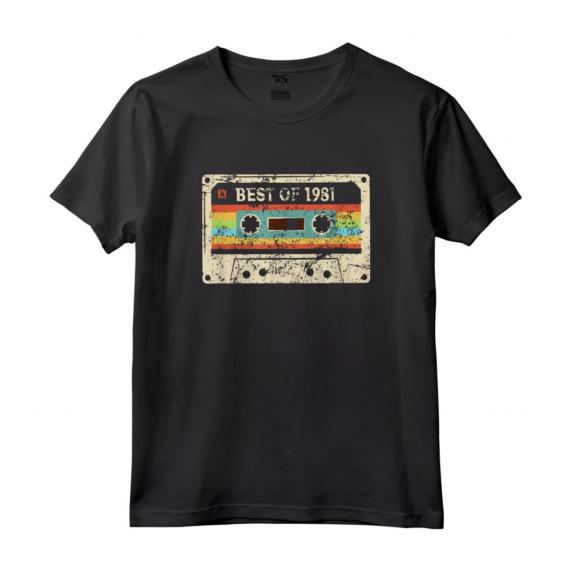 Best of 1981 - 43 Compleanno Regalo - Uomo Donna Maglietta Vintage - Design Originale per Festa Compleanno 43 Anni