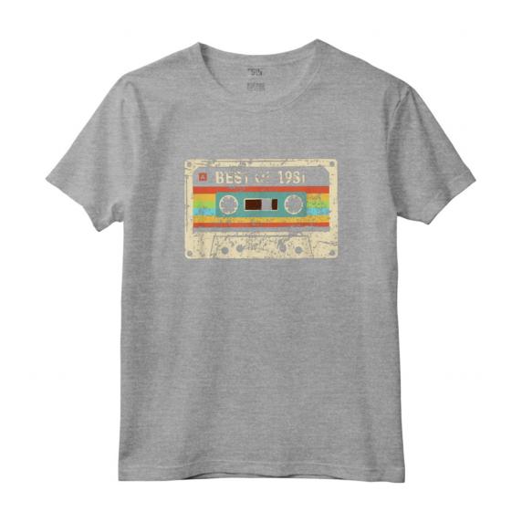 Best of 1981 - 43 Compleanno Regalo - Uomo Donna Maglietta Vintage - Design Originale per Festa Compleanno 43 Anni