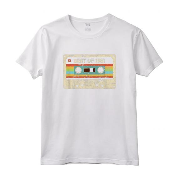 Best of 1981 - 43 Compleanno Regalo - Uomo Donna Maglietta Vintage - Design Originale per Festa Compleanno 43 Anni
