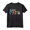 La Festa del Papà Maglietta - Uomo Super Papa - Ideale per la Prima Festa del Papà - Regalo Colorato