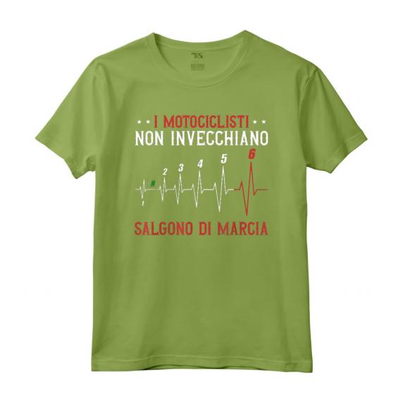 Motociclista I Motociclisti Non Invecchiano Moto Motociclo Maglietta - Ideale regalo per appassionati di moto e automobilismo