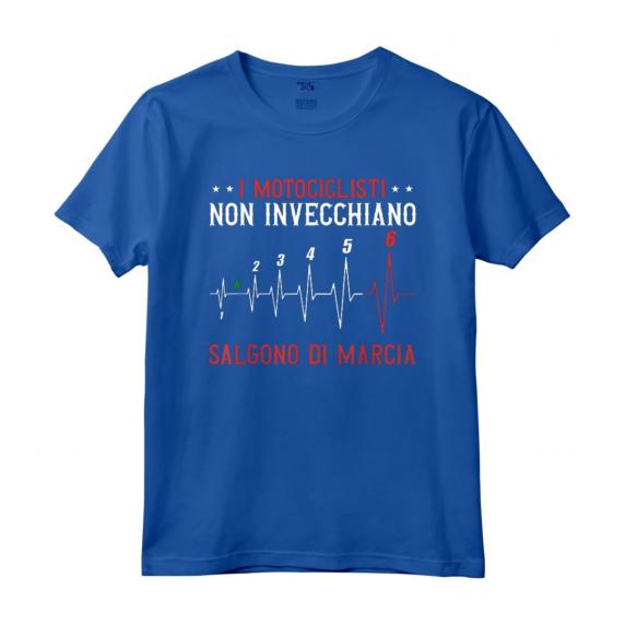 Motociclista I Motociclisti Non Invecchiano Moto Motociclo Maglietta - Ideale regalo per appassionati di moto e automobilismo