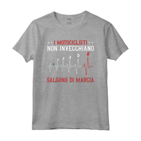 Motociclista I Motociclisti Non Invecchiano Moto Motociclo Maglietta - Ideale regalo per appassionati di moto e automobilismo