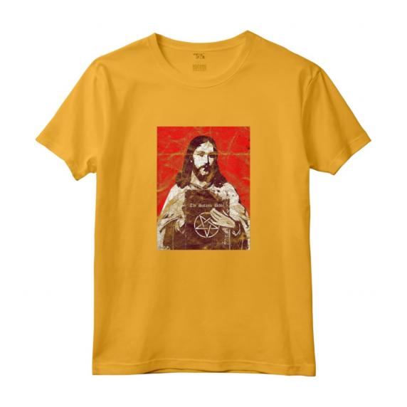 HapTigere Jesus - Maglietta Gotica Occulta Vintage - Regalo di Natale o Compleanno per Amanti dell'Occulto
