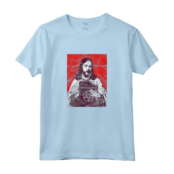 HapTigere Jesus - Maglietta Gotica Occulta Vintage - Regalo di Natale o Compleanno per Amanti dell'Occulto