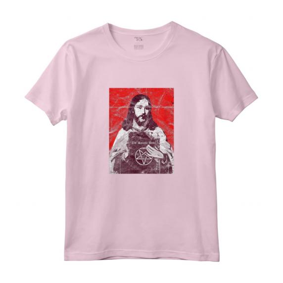 HapTigere Jesus - Maglietta Gotica Occulta Vintage - Regalo di Natale o Compleanno per Amanti dell'Occulto