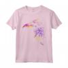 Crow Splash of Colors - T-shirt Design Grafico con Schizzi Arcobaleno - Regalo Originale per Compleanni e Feste