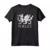 Rugby HapTiger Red Dragon Flag of Wales Maglietta - Support the Welsh Team in Style!
