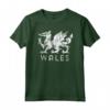 Rugby HapTiger Red Dragon Flag of Wales Maglietta - Support the Welsh Team in Style!