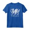 Rugby HapTiger Red Dragon Flag of Wales Maglietta - Support the Welsh Team in Style!