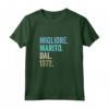 Migliore Marito Dal 1972 | 52º Anniversario di Matrimonio Maglietta - Regalo Vintage Retrò per lui