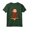 GEORGE LA SCIMMIA Maglietta - T-shirt divertente per bambini della giungla - Ideale come regalo di compleanno per i piccoli fan di George