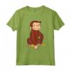 GEORGE LA SCIMMIA Maglietta - T-shirt divertente per bambini della giungla - Ideale come regalo di compleanno per i piccoli fan di George