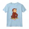 GEORGE LA SCIMMIA Maglietta - T-shirt divertente per bambini della giungla - Ideale come regalo di compleanno per i piccoli fan di George