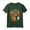 Bambino Maglia da Basket 9° Compleanno - Questo Baller è ora 9 Maglietta per Bambini Appassionati di Basket - Regalo Perfetto a Natale