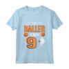 Bambino Maglia da Basket 9° Compleanno - Questo Baller è ora 9 Maglietta per Bambini Appassionati di Basket - Regalo Perfetto a Natale