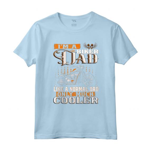 Gentlemen Funny - I'm a Biker Dad - Maglietta Divertente per Papa' Motociclista - Regalo Ideale per Compleanno o Natale