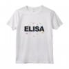 Elisa - Bellissimo nome con Butterflies Maglietta Personalizzata - Idea Regalo Compleanno Natale