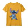 HapTiger Lilo & Stitch Simple Stitch Stance Maglietta - Officially Licensed Apparel with Ohana Quote - Buy Online Now!