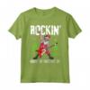 Rockin' around Albero di Natale - Maglietta Rocker Babbo Natale - Ideale per le Feste - Acquista Online
