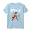 Rockin' around Albero di Natale - Maglietta Rocker Babbo Natale - Ideale per le Feste - Acquista Online