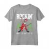 Rockin' around Albero di Natale - Maglietta Rocker Babbo Natale - Ideale per le Feste - Acquista Online