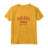 Marlboro New Jersey NJ - Design Vintage Sportivo Rosso - Felpa con Cappuccio per Mostrare l'Orgoglio della Città Natale