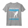 Abbigliamento Pesca - Regalo Pescatore Nato Per Pescare Maglietta - Ideale per un Divertente Abbigliamento da Pesca