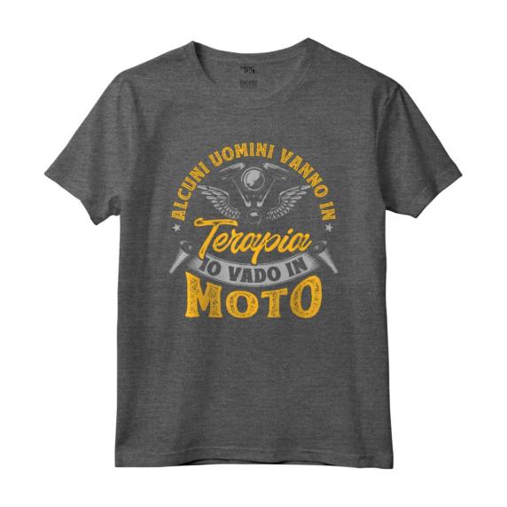 Motociclista Divertente Motos Io Vado In Moto - Maglietta Design da Motociclista Unico - Idea Regalo per Amanti delle Moto