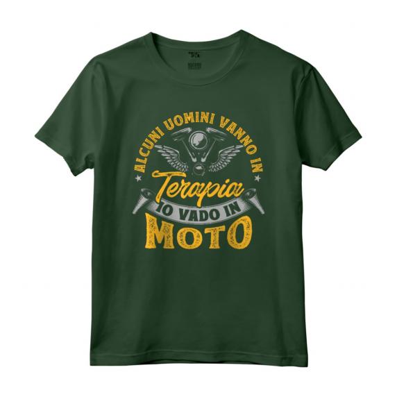 Motociclista Divertente Motos Io Vado In Moto - Maglietta Design da Motociclista Unico - Idea Regalo per Amanti delle Moto