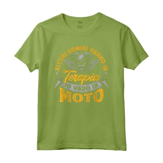 Motociclista Divertente Motos Io Vado In Moto - Maglietta Design da Motociclista Unico - Idea Regalo per Amanti delle Moto