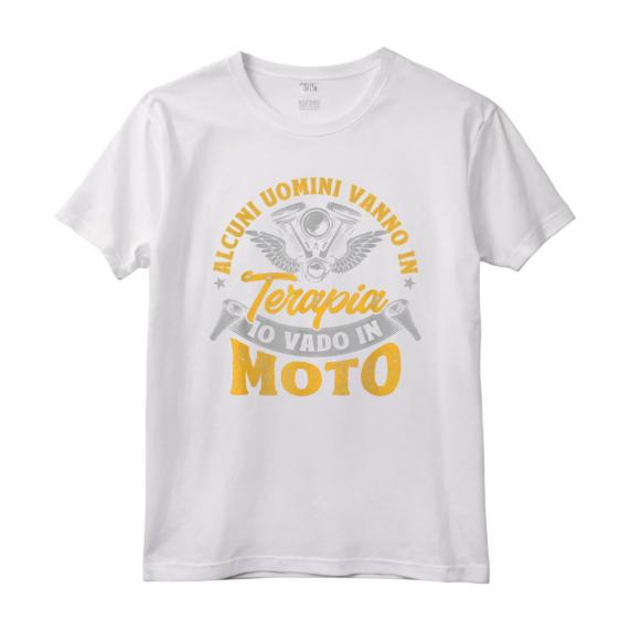 Motociclista Divertente Motos Io Vado In Moto - Maglietta Design da Motociclista Unico - Idea Regalo per Amanti delle Moto