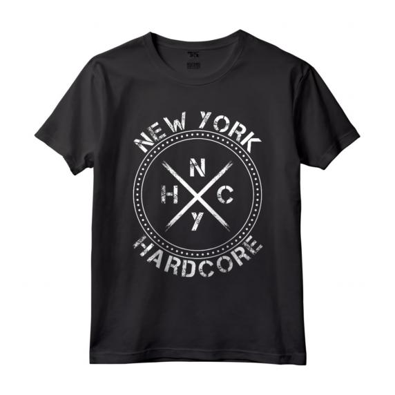 New York Hardcore NYHC Musica Freddo Maglietta - Maglietta Metal per Fan della Musica Hardcore di New York