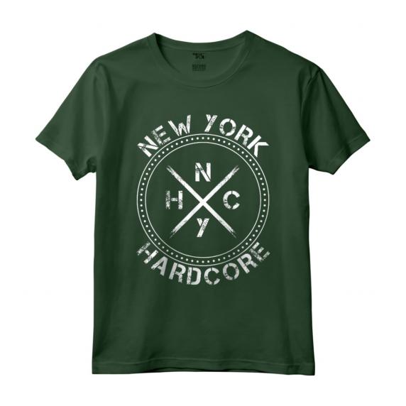 New York Hardcore NYHC Musica Freddo Maglietta - Maglietta Metal per Fan della Musica Hardcore di New York