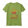 Anni 40 Compleanno Donna Uomo Vintage Divertente - Regalo Maglietta per il 40 Compleanno - Non ho 40 ne ho 18 con 22 anni di esperienza