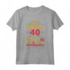 Anni 40 Compleanno Donna Uomo Vintage Divertente - Regalo Maglietta per il 40 Compleanno - Non ho 40 ne ho 18 con 22 anni di esperienza