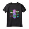 CONFUSED Estetica Ananas Outrun Retrowave Streetwear Maglietta - Design Aestetico Vaporwave - Perfetto per Festival e Amanti della Cultura Retro
